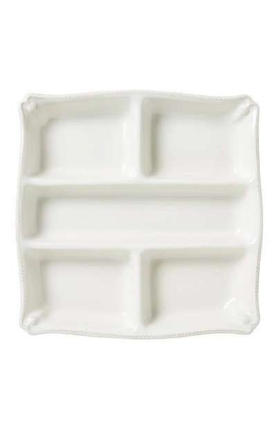 Juliska Berry & Thread Platter - Whitewash In Whitewash