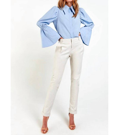 Shop As By Df Marin Blouse In Blue