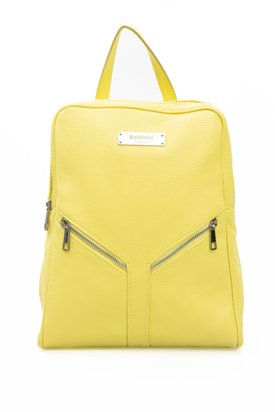 Shop Baldinini Trend Women's Backpack In Yellow