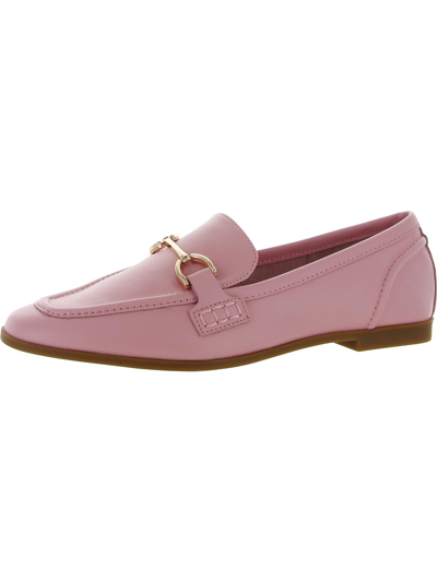 Shop Steve Madden Womens Cushioned Footbed Horsebit Loafers In Pink