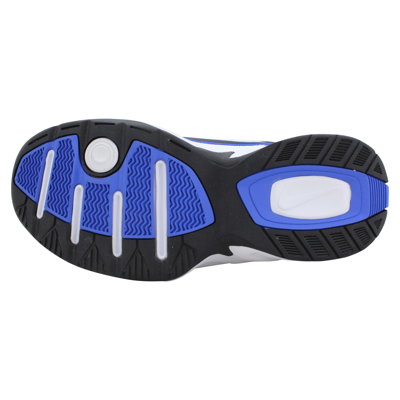 Shop Nike Air Monarch Iv Black/white-blue  416355-002 Men's