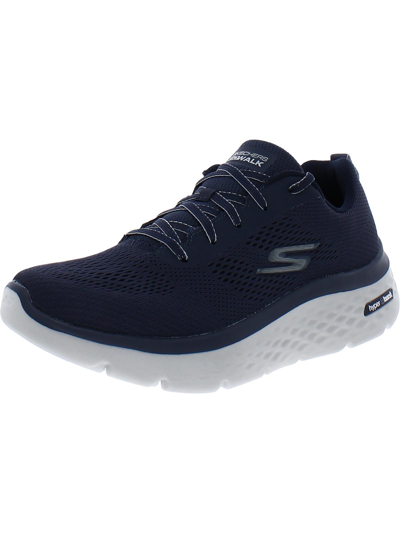 Shop Skechers Hyper Burst Mens Casual Air Cooled Casual And Fashion Sneakers In Blue