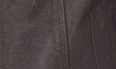 Hvman Mk1 Overspray Logo Denim Jacket In Burg