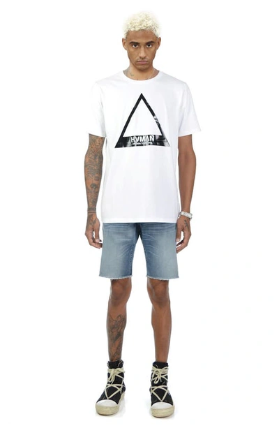 Hvman Mero Rocker Slim Stretch Shorts In Kennedy (light Sand)