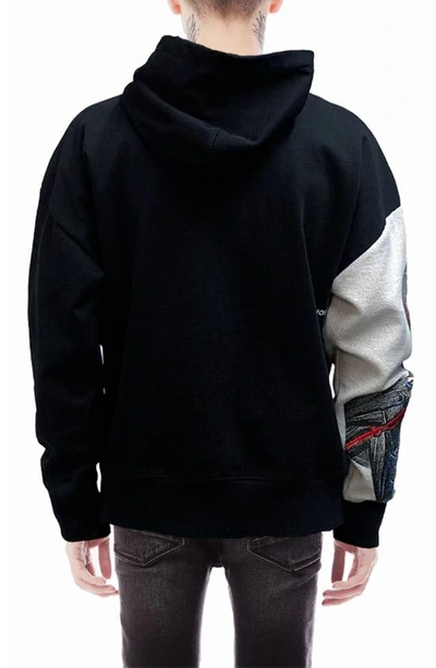 Shop Hvman Hoodie Sweatshirt In Black