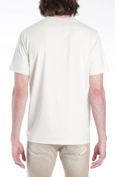 Hvman Cotton Logo Tee In Cream