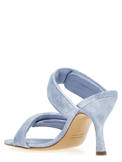Shop Gia Borghini Perni 03 Sandals Light Blue