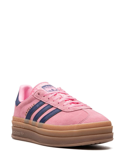 Shop Adidas Originals Gazelle Bold "pink Glow" Sneakers