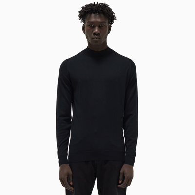 Shop John Smedley Harcourt Sweater In Black