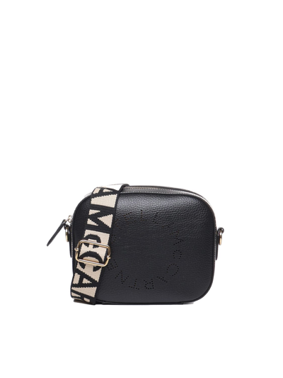 Shop Stella Mccartney Small Bag With Logo In Black