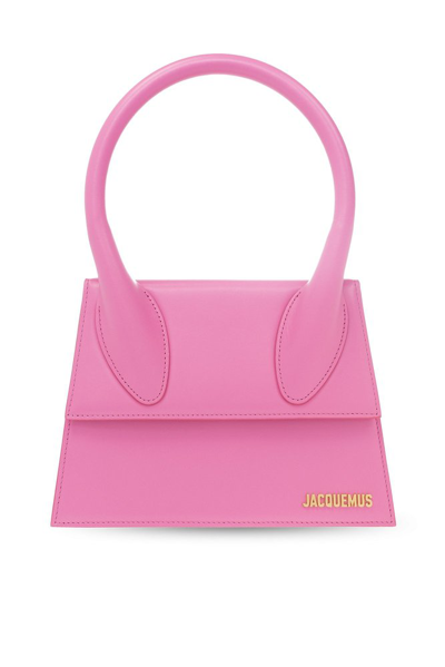 Shop Jacquemus Le Grand Chiquito Tote Bag In Pink
