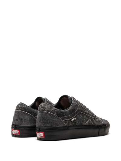 Shop Vans X Quasi Skateboards Old Skool Sneakers In Grau