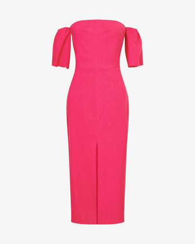 Shop Isabel Marant Stony Dress In Pink