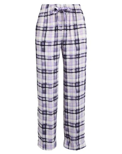 Shop Hugo Woman Sleepwear Lilac Size S Viscose, Silk In Purple