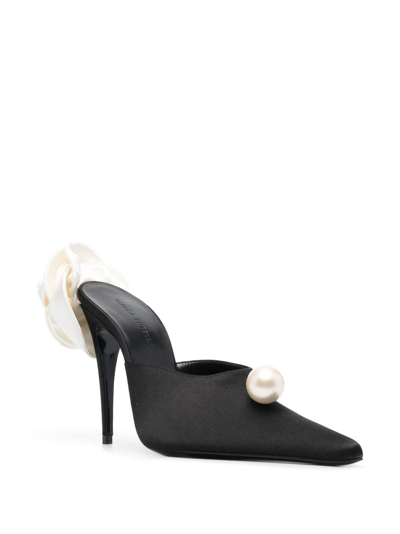 Magda Butrym Synthetic Fibers Mules In Black