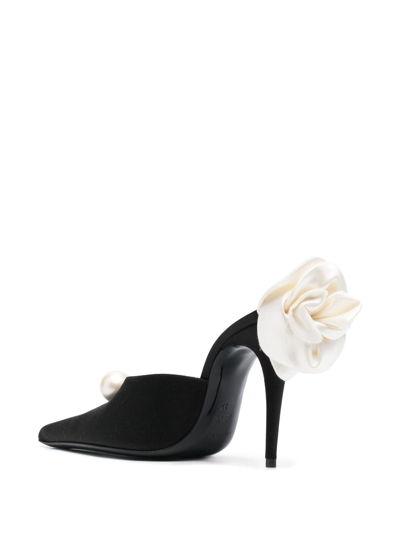 Magda Butrym Synthetic Fibers Mules In Black