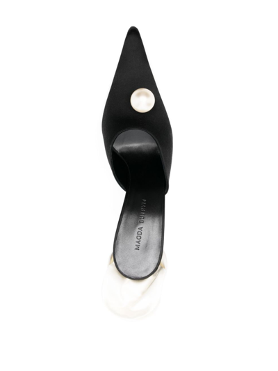 Magda Butrym Synthetic Fibers Mules In Black