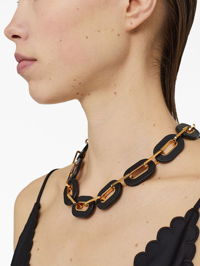 Shop Jil Sander Precious Wildness Necklace In Gold