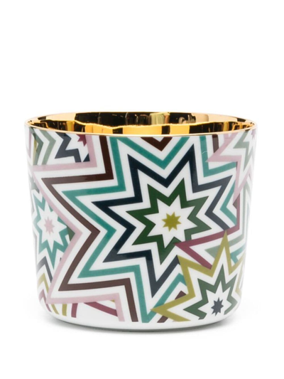 Fürstenberg Gold Paraíso Champagne Goblet In White