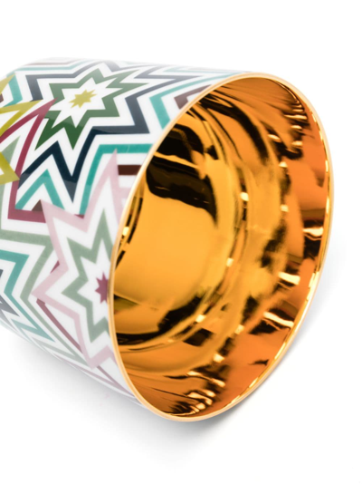 Fürstenberg Gold Paraíso Champagne Goblet In White