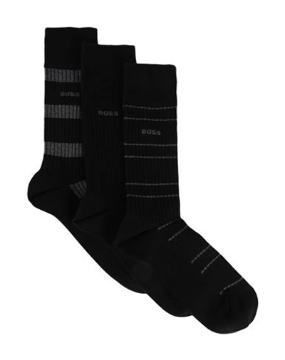 Shop Hugo Boss Boss Man Socks & Hosiery Black Size Onesize Cotton, Polyamide, Elastane