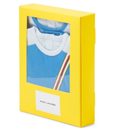 Marc Jacobs Baby Set Of 2 Cotton Onesies In Multicoloured