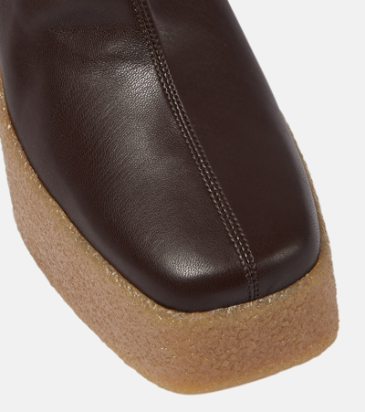 Stella Mccartney Over-the-knee Boots In Brown