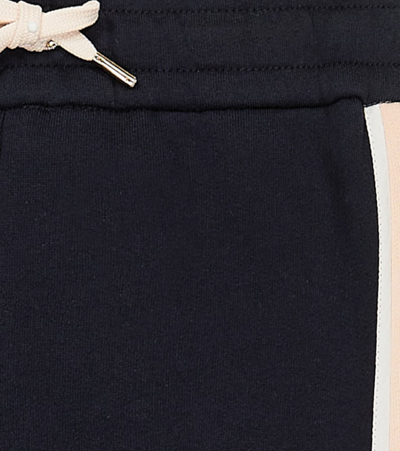 Chloé Cotton Sweatpants In Blue
