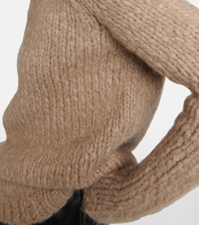 Shop Gabriela Hearst Lawrence Cashmere Sweater In Brown