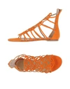 Dsquared2 Sandals In Orange