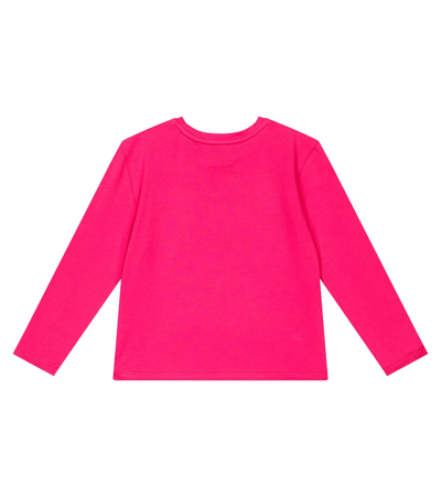Shop Givenchy Cotton-blend T-shirt In Pink