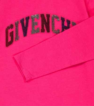 Givenchy Cotton-blend T-shirt In Pink