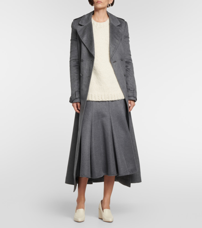 Gabriela Hearst Lawrence Cashmere Sweater In Ivory