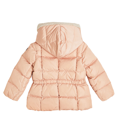 Shop Il Gufo Quilted Down Jacket In White