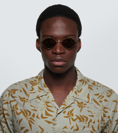Saint Laurent Sl 302 Lisa Sunglasses In Brown