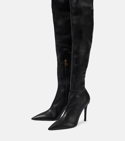 Shop Stella Mccartney Over-the-knee Boots In Black