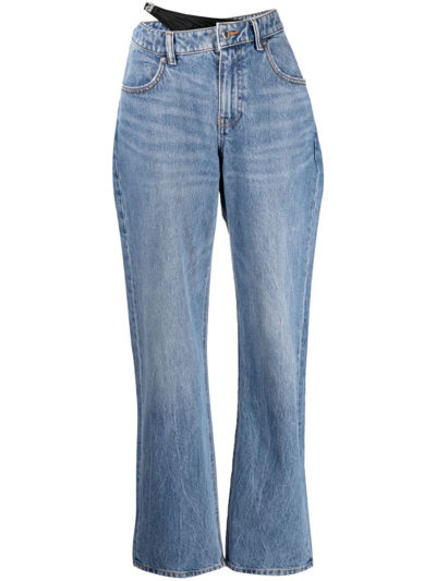 Shop Alexander Wang Jeans With Bikini Clothing In Blue