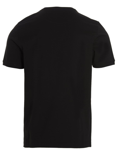 Shop Fendi T-shirt ' O'lock' In Black