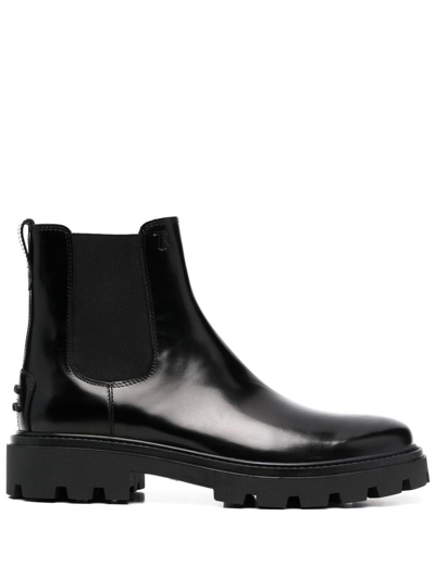 Shop Tod's Boots Shoes In Black