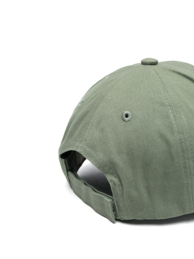 Shop Zadig & Voltaire Embroidered-logo Baseball Cap In Green