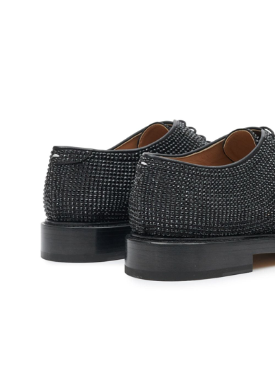 Maison Margiela Man Lace-up Shoes Black Size 9 Textile Fibers