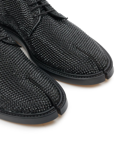 Maison Margiela Man Lace-up Shoes Black Size 9 Textile Fibers