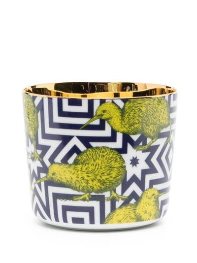 Fürstenberg Beautiful Creatures Champagne Goblet In Blue