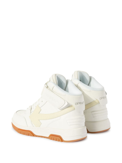 Shop Off-white Out Of Office Mid-top Sneakers In White