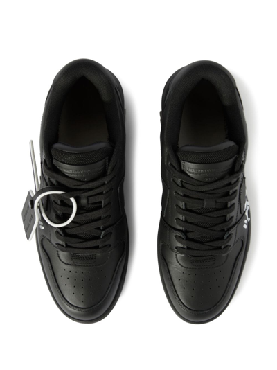 Shop Off-white Out Of Office "for Walking" Sneakers In Black