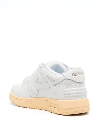 Shop Off-white Out Of Office Lace-up Sneakers In White
