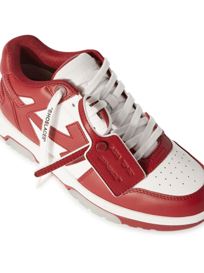 Off-white Out Of Office Leather Sneakers In White