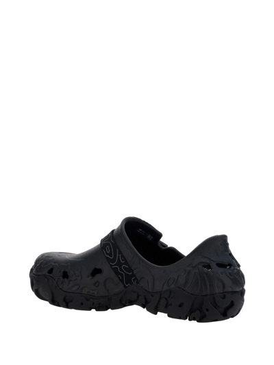 Shop Crocs All Terrain Sandals In Black/black