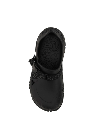 Shop Crocs All Terrain Sandals In Black/black