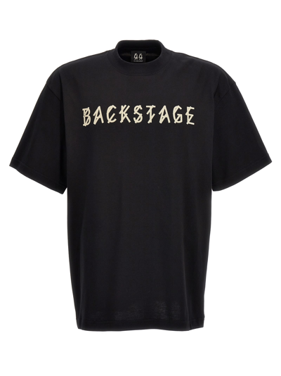 Shop 44 Label Group 44 Backstage T-shirt In Black